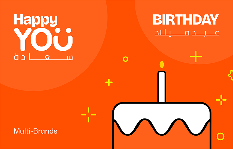 HappyYOU Birthday Card