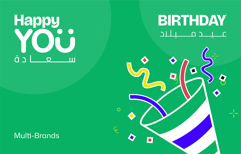 HappyYOU Birthday Card