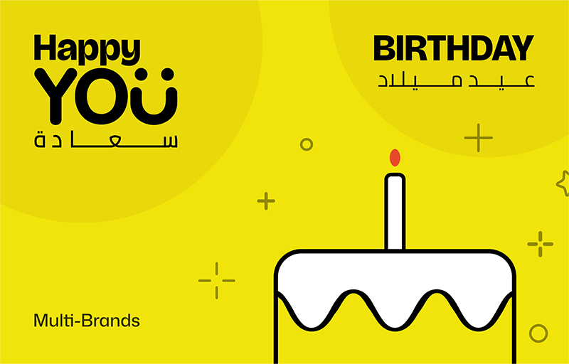 HappyYOU Birthday Card