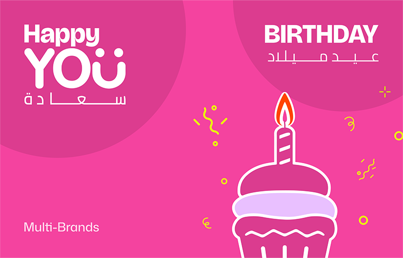 HappyYOU Birthday Card