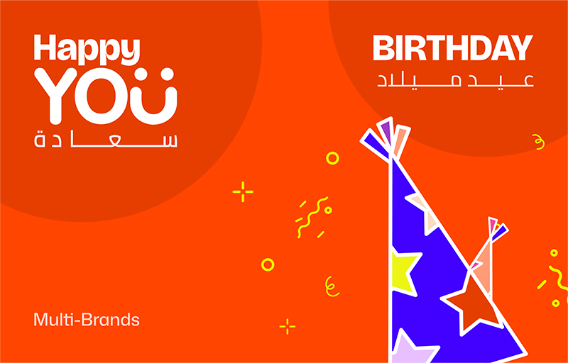 HappyYOU Birthday Card